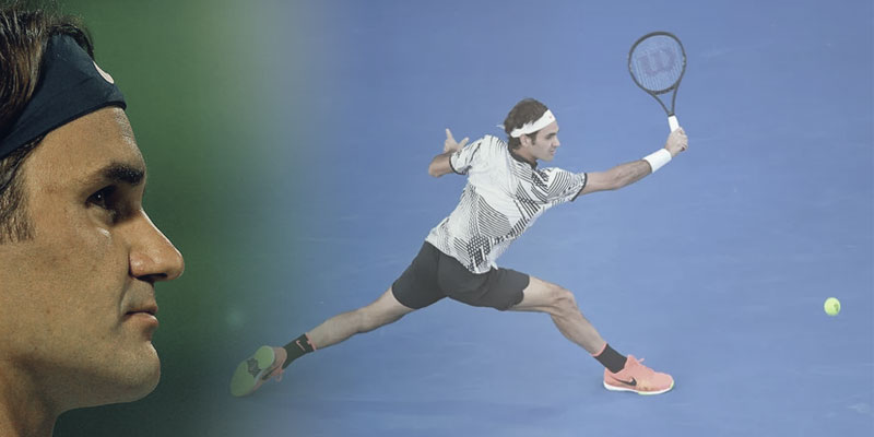 Roger Federer e Serena Williams na Federação Paulista de Tenis