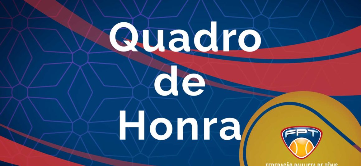 4ª Etapa do 13º Circuito Paulista – Clube Atlético Indiano | Quadro de Honra