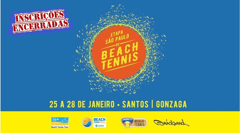 ETAPA SÃO PAULO DE BEACH TENNIS – INSCRIÇÕES ENCERRADAS!