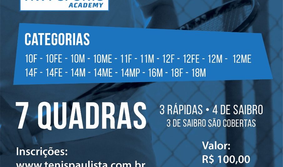 HWT SPORTS RECEBE TORNEIO ABERTO FPT HWT SPORTS RECEBE TORNEIO ABERTO FPT