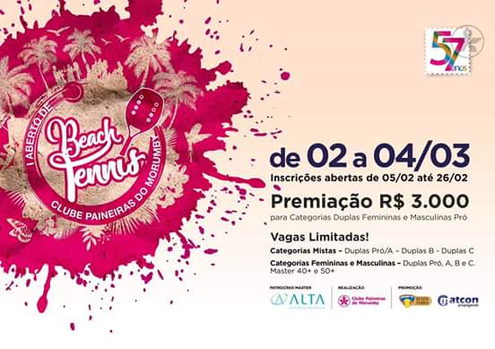 TORNEIO DE BEACH TENNIS MOVIMENTA O CLUBE PAINEIRAS DO MORUMBY TORNEIO DE BEACH TENNIS MOVIMENTA O CLUBE PAINEIRAS DO MORUMBY