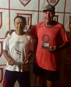 Indiano Open - Cat 70M - Campeão Rui Kanzi Narazaki e Vice Campeão Francisco Gomes da Silva Filho