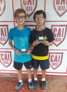 Indiano Open - Cat. 11M1 - Campeão Rafael de Barros Antão e Vice-campeão Tommy Kenzo Huang Matsumine