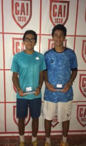 Indiano Open - Cat. 16M1 - Campeão Andrew Gustavo Teixeira e Vice-campeão Augusto Pedrosa
