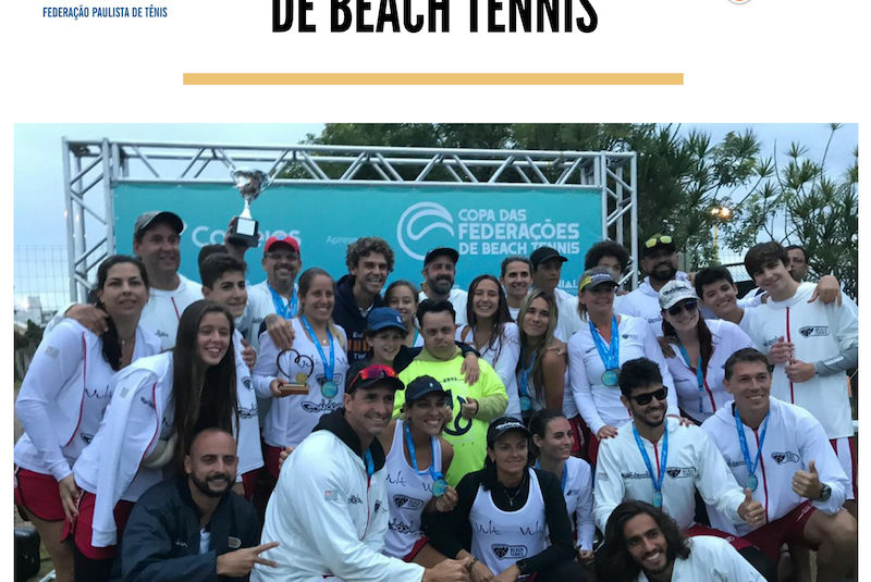 SÃO PAULO É VICE-CAMPEÃO DA COPA DAS FEDERAÇÕES DE BEACH TENNIS