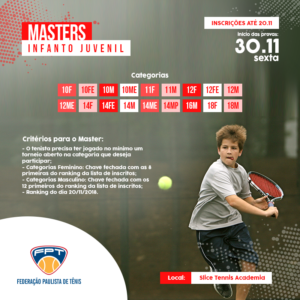 MASTERS - Infantojuvenil