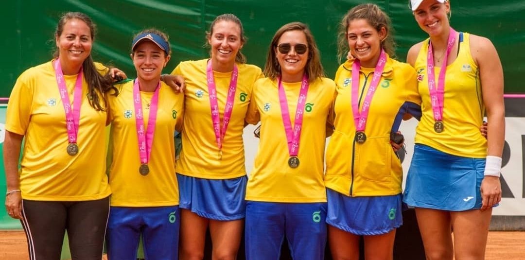 BRASIL GARANTE VAGA NO PLAYOFFS DA FED CUP