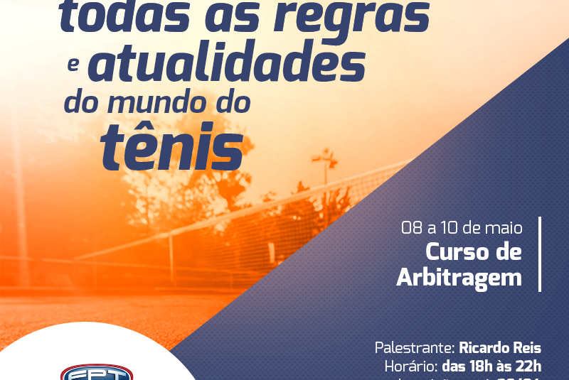 CURSO DE ARBITRAGEM | 08 A 10 DE MAIO