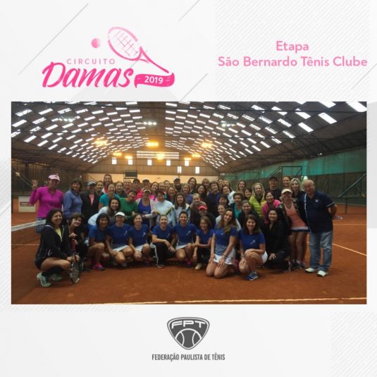 CIRCUITO DAMAS 2019 – ETAPA SÃO BERNARDO TÊNIS CLUBE