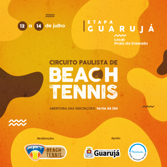 CIRCUITO PAULISTA DE BEACH TENNIS – ETAPA GUARUJÁ CIRCUITO PAULISTA DE BEACH TENNIS – ETAPA GUARUJÁ