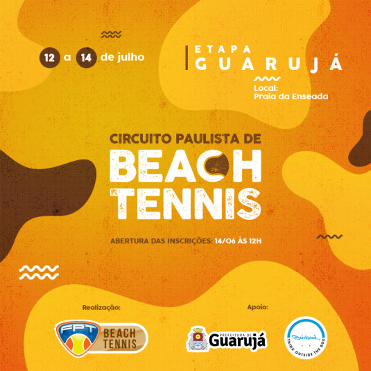 CIRCUITO PAULISTA DE BEACH TENNIS – ETAPA GUARUJÁ