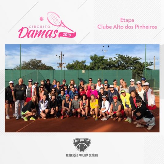 CIRCUITO DAMAS 2019 – ETAPA CLUBE ALTO DOS PINHEIROS