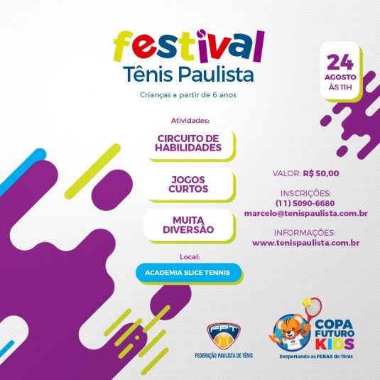 FESTIVAL TÊNIS PAULISTA KIDS