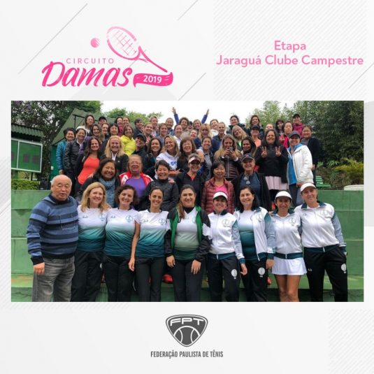 CIRCUITO DAMAS 2019 – ETAPA JARAGUÁ CLUBE CAMPESTRE CIRCUITO DAMAS 2019 – ETAPA JARAGUÁ CLUBE CAMPESTRE