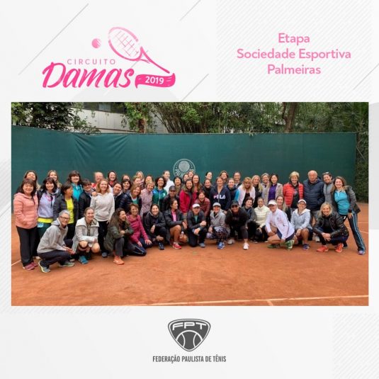 CIRCUITO DAMAS 2019 – ETAPA SOCIEDADE ESPORTIVA PALMEIRAS CIRCUITO DAMAS 2019 – ETAPA SOCIEDADE ESPORTIVA PALMEIRAS