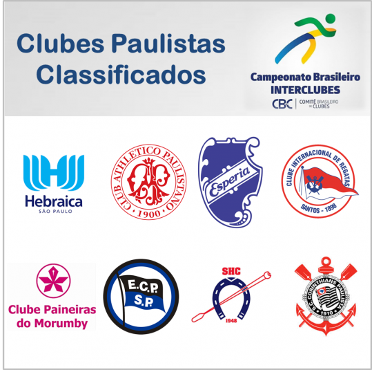 CLUBES PAULISTAS SE CLASSIFICAM PARA A 1ª EDIÇÃO DO CAMPEONATO BRASILEIRO INTERCLUBES CLUBES PAULISTAS SE CLASSIFICAM PARA A 1ª EDIÇÃO DO CAMPEONATO BRASILEIRO INTERCLUBES
