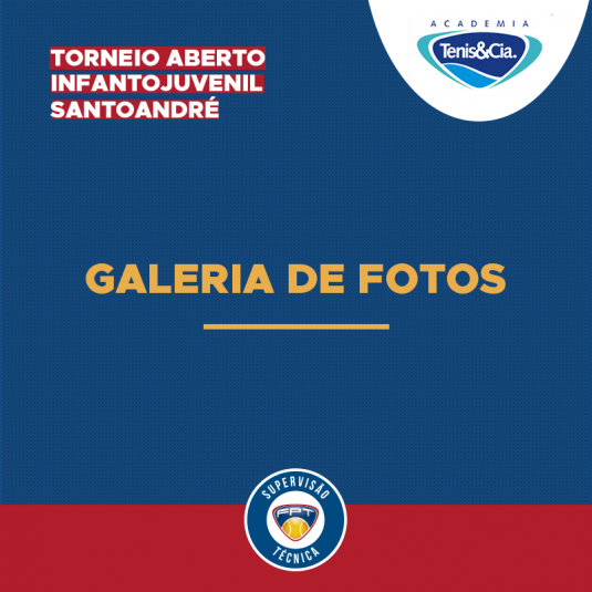GALERIA DE FOTOS – TORNEIO ABERTO INFANTOJUVENIL SANTO ANDRÉ GALERIA DE FOTOS – TORNEIO ABERTO INFANTOJUVENIL SANTO ANDRÉ