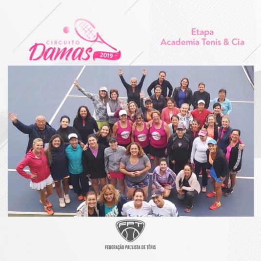 CIRCUITO DAMAS 2019 – ETAPA TÊNIS & CIA CIRCUITO DAMAS 2019 – ETAPA TÊNIS & CIA