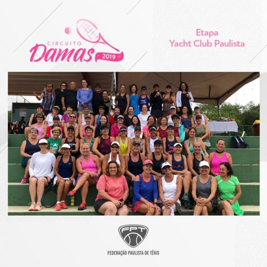 CIRCUITO DAMAS 2019 – ETAPA YACHT CLUB PAULISTA CIRCUITO DAMAS 2019 – ETAPA YACHT CLUB PAULISTA