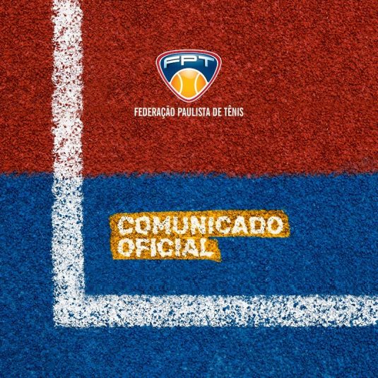 COMUNICADO OFICIAL – CANCELAMENTO DE TORNEIO