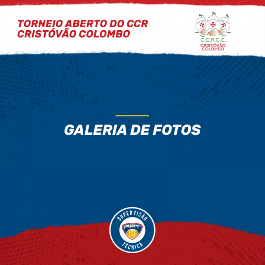 GALERIA DE FOTOS – TORNEIO ABERTO DO CCR CRISTÓVÃO COLOMBO GALERIA DE FOTOS – TORNEIO ABERTO DO CCR CRISTÓVÃO COLOMBO