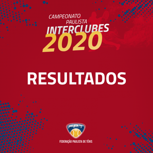 RESULTADOS INTERCLUBES 2020 – 34MA, 34FA, 34FB e 75M