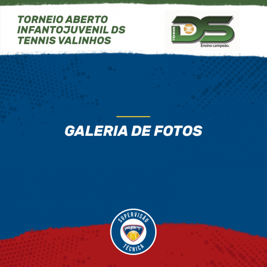 GALERIA DE FOTOS – TORNEIO ABERTO INFANTOJUVENIL DS TENNIS VALINHOS GALERIA DE FOTOS – TORNEIO ABERTO INFANTOJUVENIL DS TENNIS VALINHOS