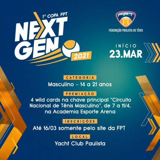 1° COPA FPT NEXT GEN 2021