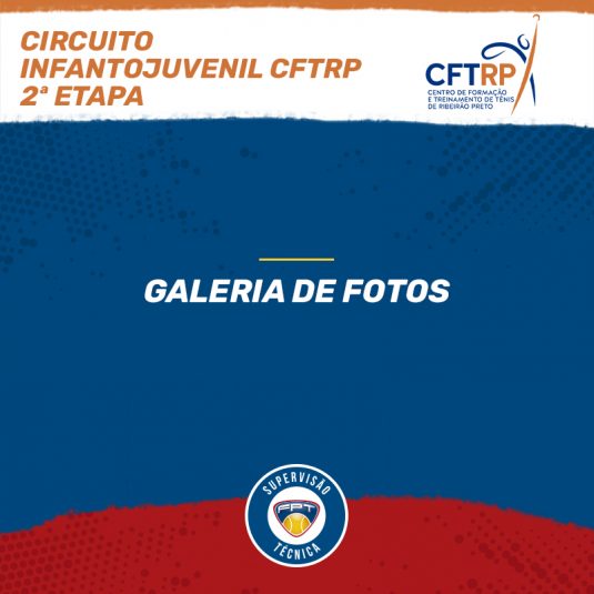Circuito Infantojuvenil CFTRP 2ª etapa – Quadro de Honras Circuito Infantojuvenil CFTRP 2ª etapa – Quadro de Honras