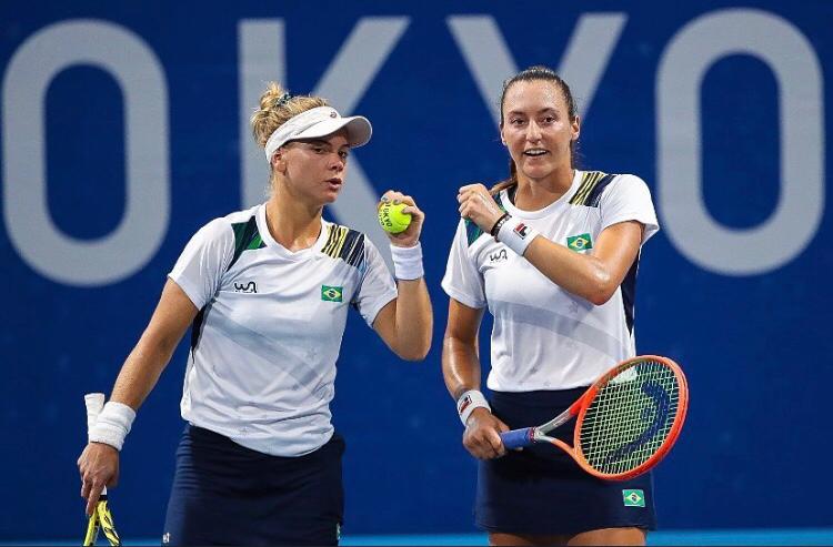 Dupla feminina do Brasil é derrotada nas semifinais em Tóquio