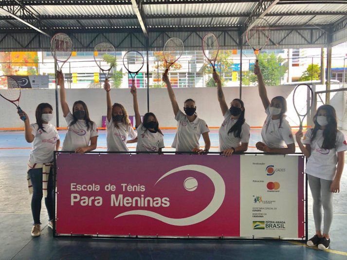 INSTITUTO CADES APRESENTA PROJETO “ESCOLA DE TÊNIS PARA MENINAS”