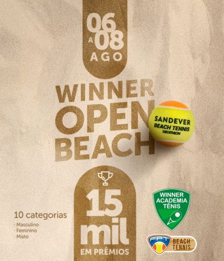 WINNER OPEN DE BEACH TENNIS – INFORMAÇÕES TÉCNICAS