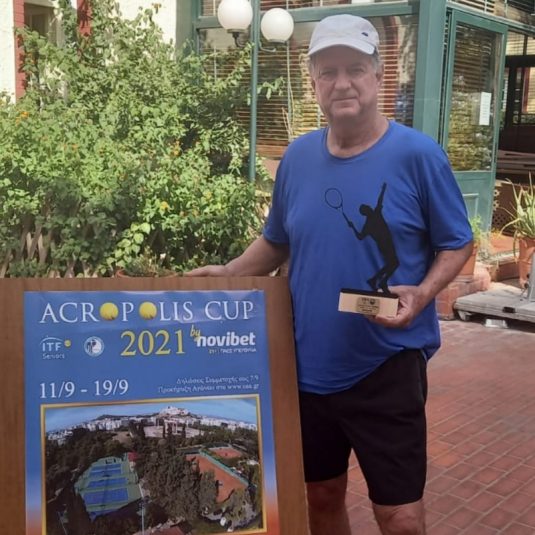 Paulista Roger Guedes é campeão do ITF Seniors na Grécia