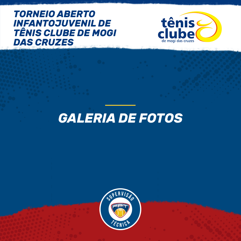 Quadro de Honras – Torneio Aberto Infantojuvenil do Tênis Clube de Mogi das Cruzes