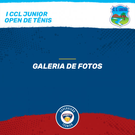 Quadro de Honra – I CCL Junior Open de Tênis