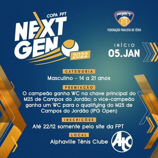 Quadro de Honra – Copa FPT Next Gen Quadro de Honra – Copa FPT Next Gen