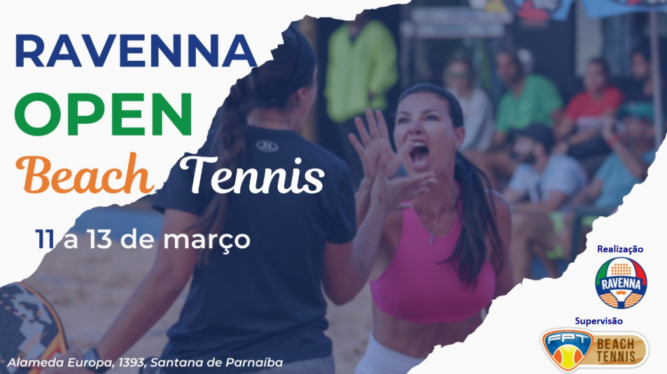 RAVENNA OPEN DE BEACH TENNIS – Informações Técnicas