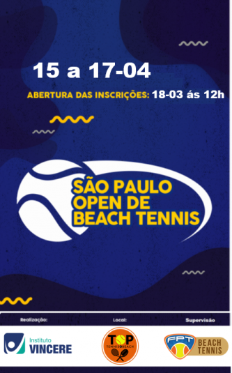 VINCERE OPEN DE BEACH TENNIS – Informações Técnicas