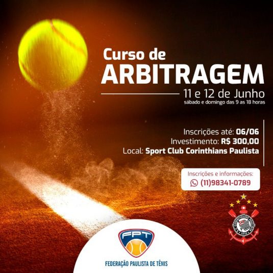 Último dia para se inscrever no Curso de Arbitragem da FPT!