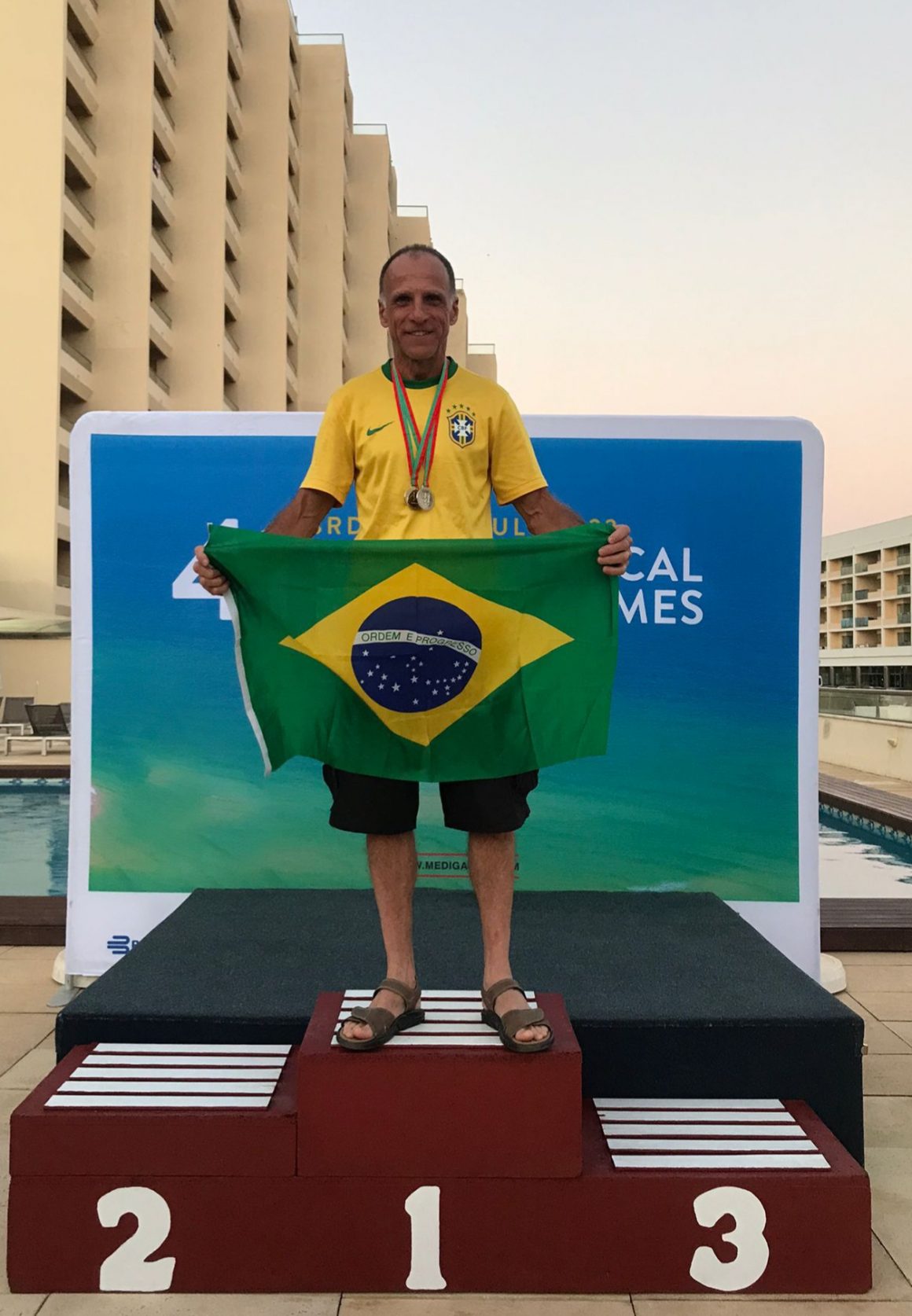 Tenista de São Paulo é ouro na 41ª edição Medigames