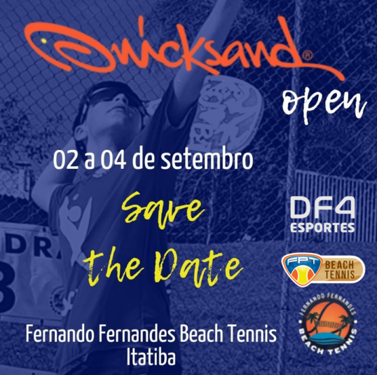 QUICKSAND OPEN DE BEACH TENNIS – INFORMAÇÕES TÉCNICAS