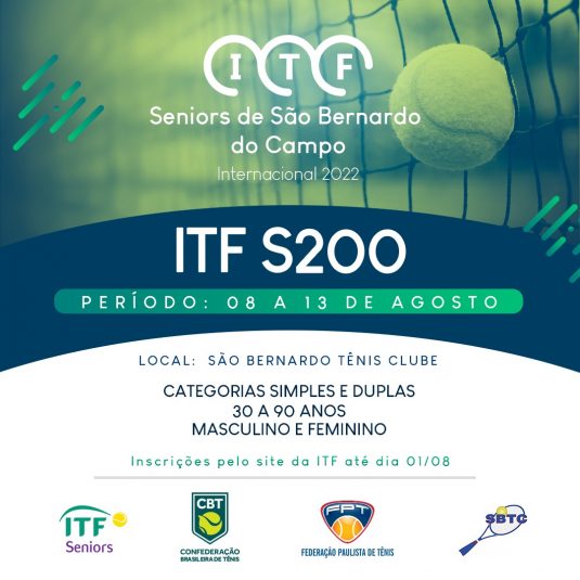 ITF Seniors de São Bernardo do Campo – Fotos e Resultados ITF Seniors de São Bernardo do Campo – Fotos e Resultados