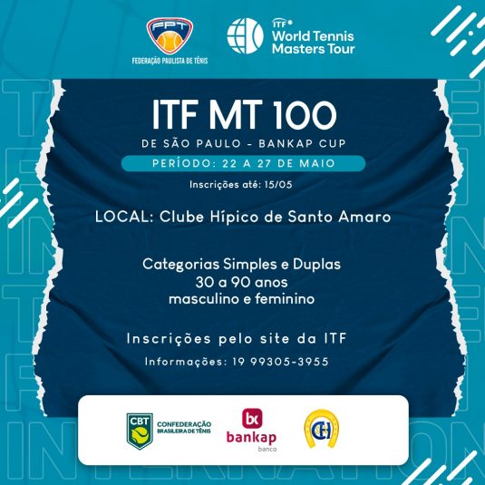ITF Masters Tour 100 de São Paulo – Fotos e Resultados