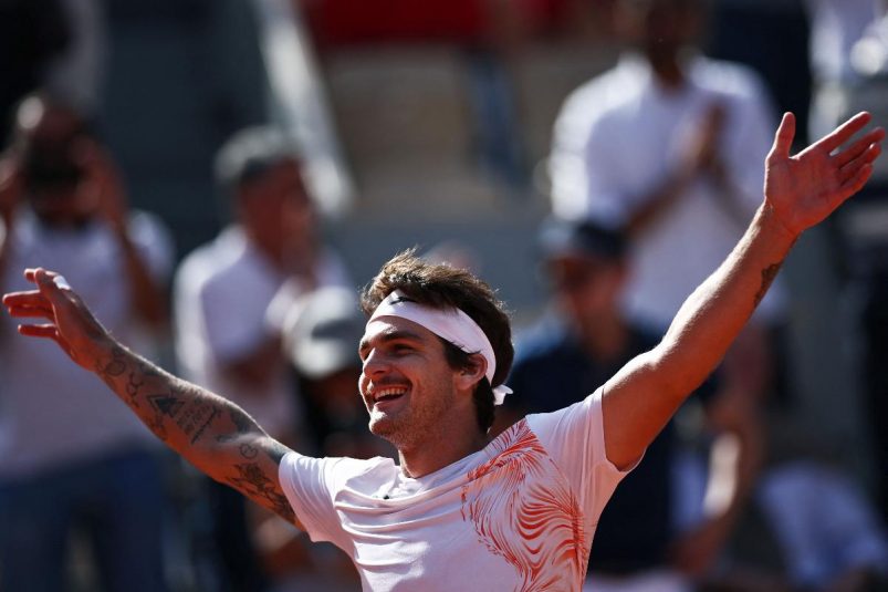 Thiago Wild bate Medvedev em Roland Garros