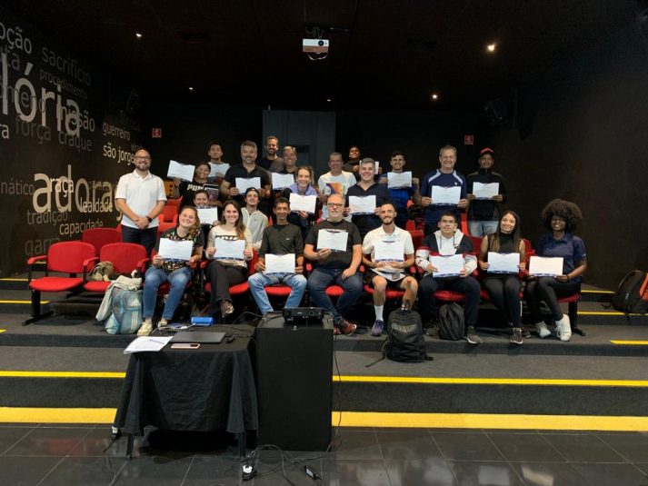 Curso de Arbitragem no Sport Club Corinthians Paulista foi um sucesso! Curso de Arbitragem no Sport Club Corinthians Paulista foi um sucesso!