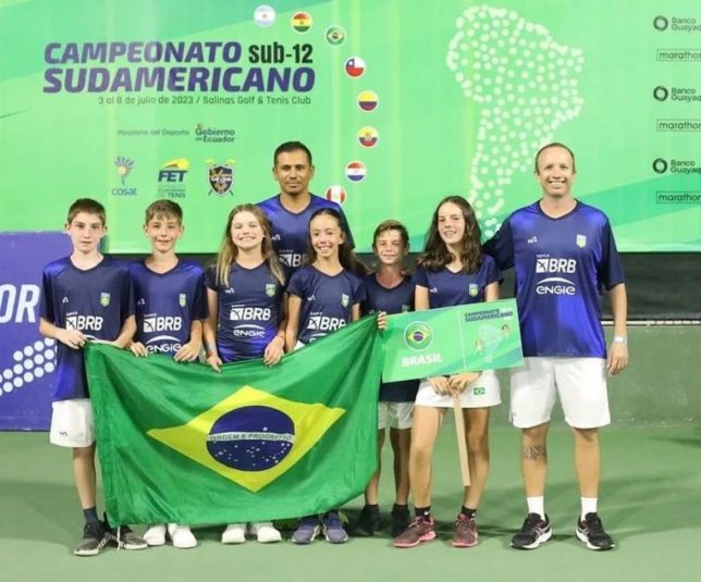Time Feminino garante a segunda vitória para o Brasil no Sul-Americano 12 anos