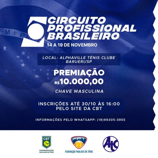 Quadro de Honra – Circuito Profissional Brasileiro – ATC