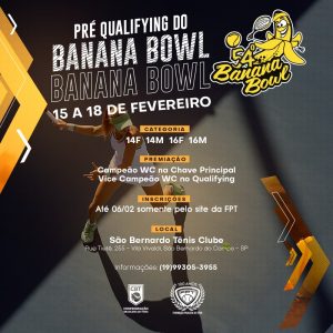 Quadro de Honra – Pré-Qualifying do Banana Bowl
