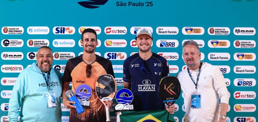 André Baran é campeão do Sand Series São Paulo e reassume liderança do ranking mundial André Baran é campeão do Sand Series São Paulo e reassume liderança do ranking mundial