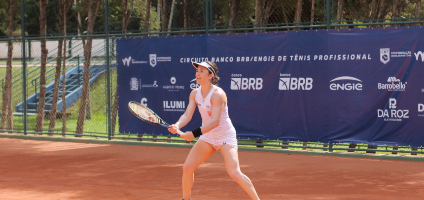 Carol Meligeni e Gabi Cé se enfrentam por vaga na semifinal do ITF W35 de Leme Carol Meligeni e Gabi Cé se enfrentam por vaga na semifinal do ITF W35 de Leme